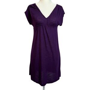 Self Esteem Juniors Purple Bow Back Mini Dress M